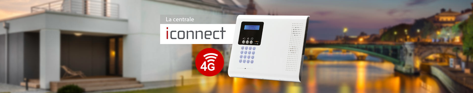 Centrale iConnect 4G